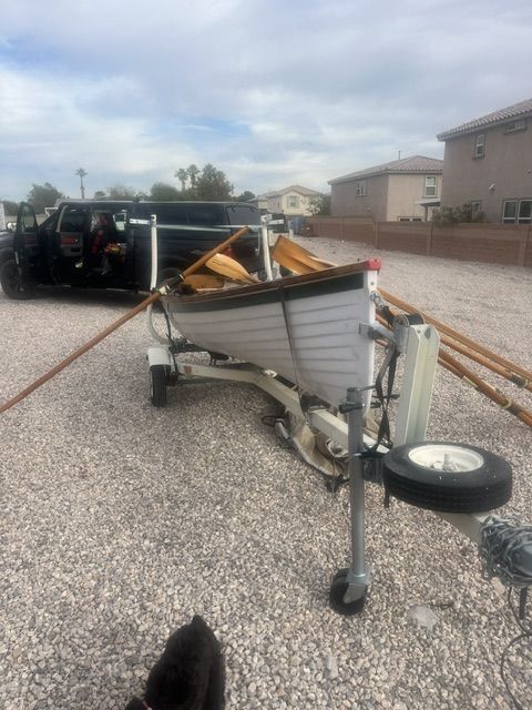 Vintage White Hall Rowboat $12000 OBO