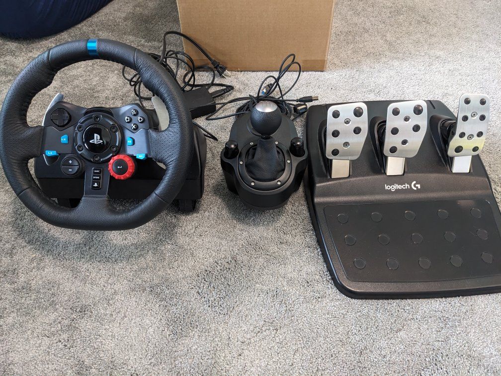 Logitech G29 Steering Wheel and Pedals w/ Shifter