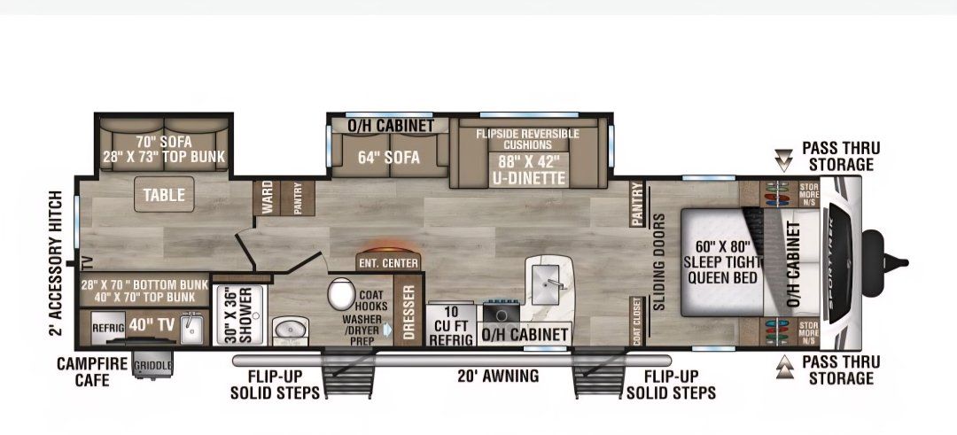2022 Venture RV Sporttrek 332 VBH