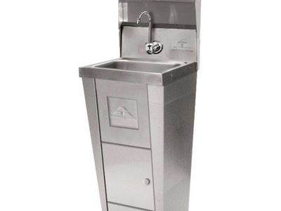 New hand sink pedestal mount base Advance Tabco