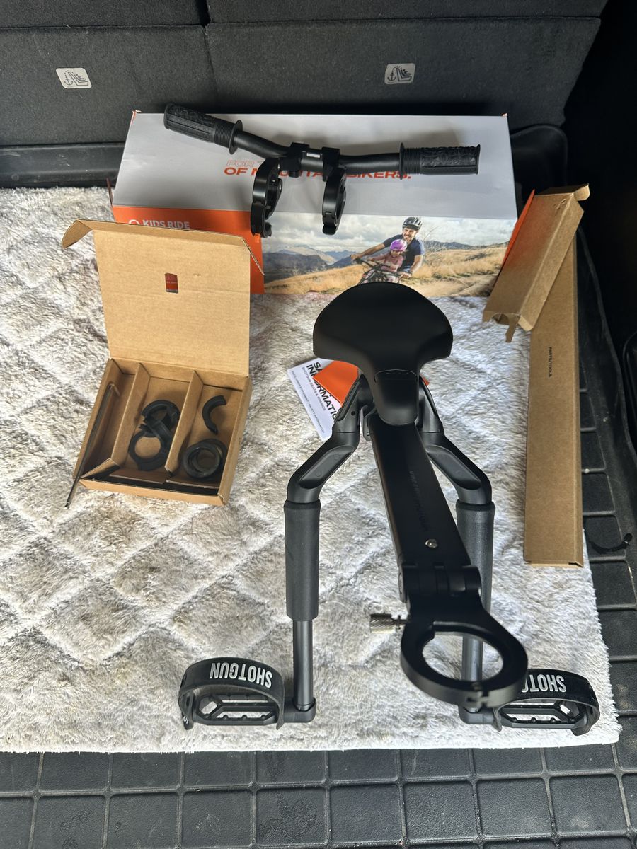 Kids Ride Shotgun Pro Combo – MTB Child Seat + Handlebars
