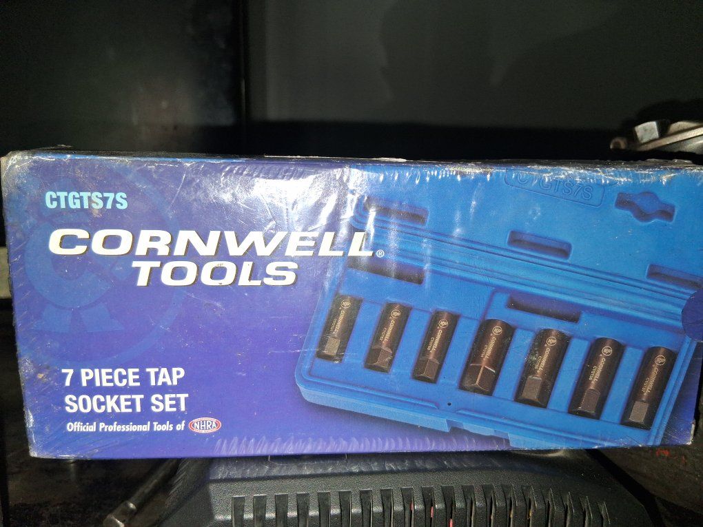 Cornwell Tools CTGTS7S 7 Piece Tap Socket Set