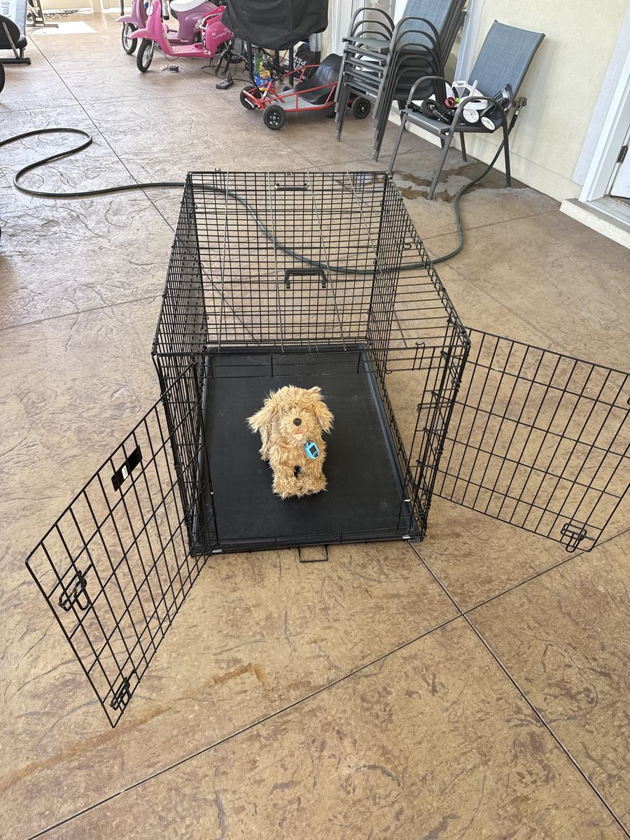 2 Door Extra Large Wire Dog Kennel