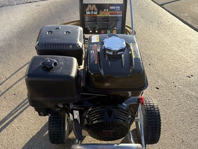 Mi-t-m pressure washer 4000psi 3.4gpm like new