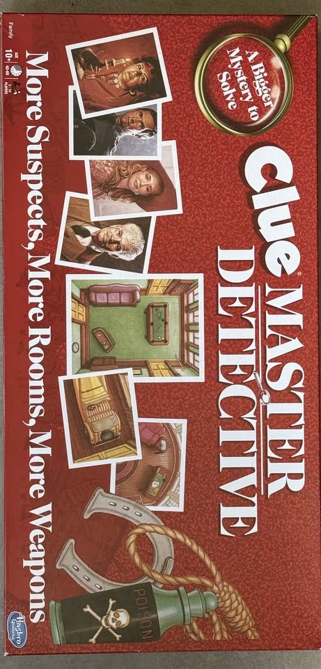 Clue Board Game - Master Detective Version