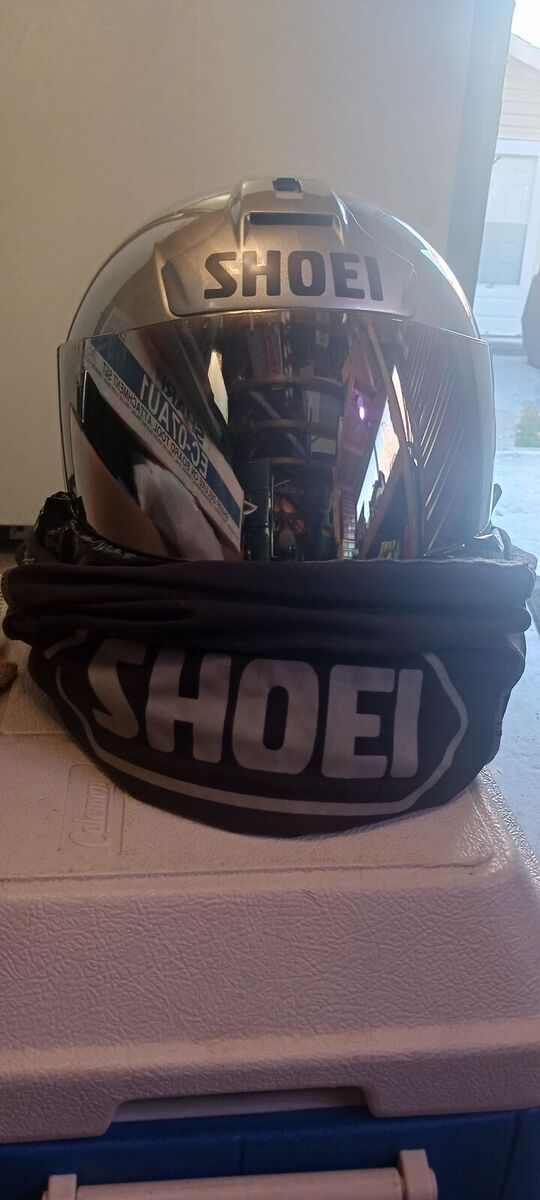 Shoei moto helmet