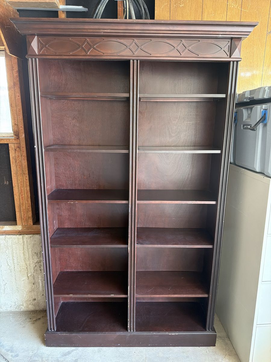 Large Cherrywood bookcase 