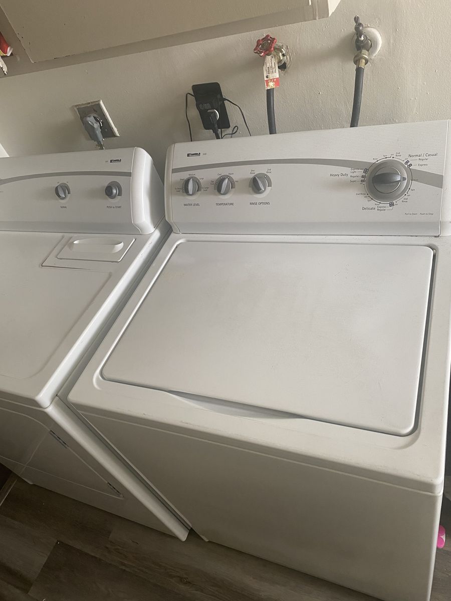 Washer And Dryer
