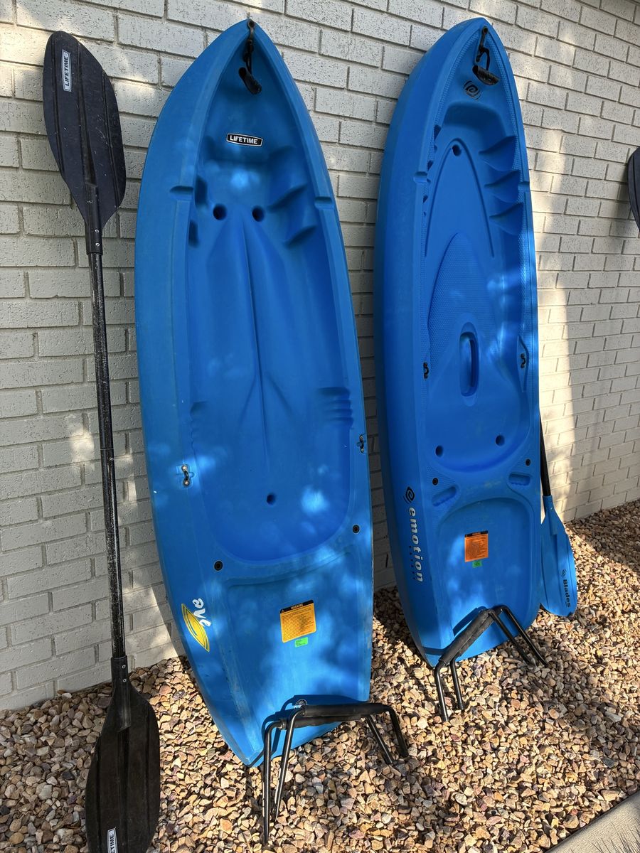 2 youth Kayaks