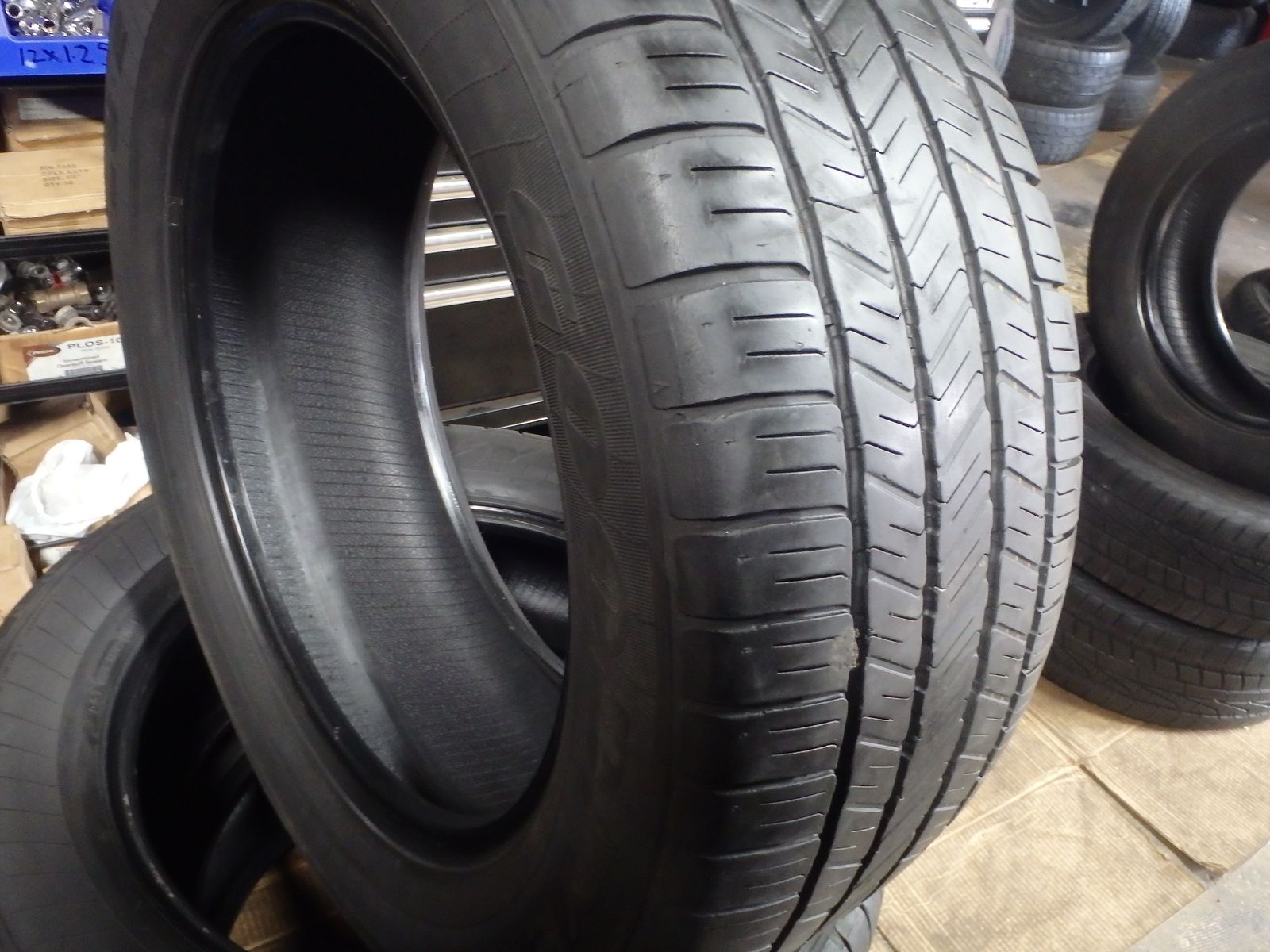 235/55R19 MICHELIN PREMIER LTX PAIR OF USED TIRES