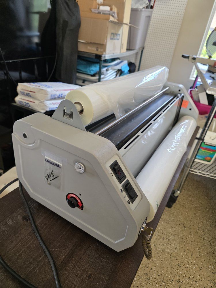 Industrial Roll Laminator with Temperature Control - Used Office Equipment