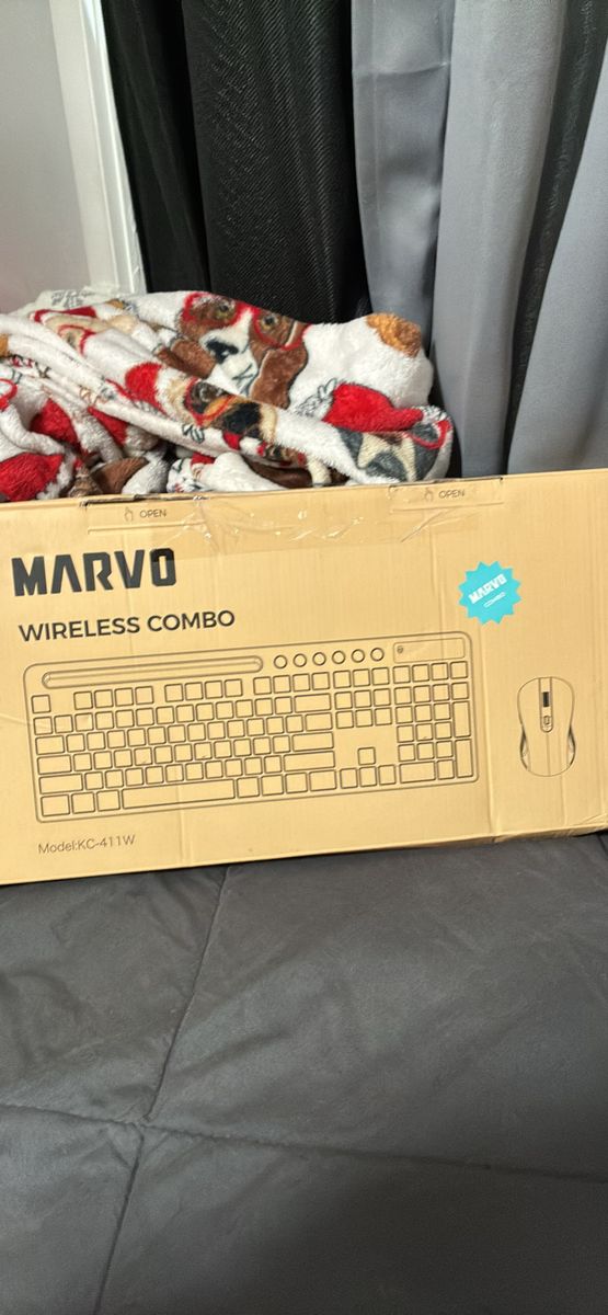 Wireless Keyboard and Mouse.