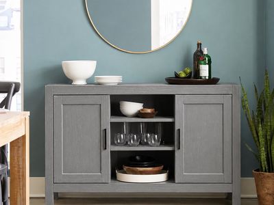 NEW Grain Solid Wood Furniture Montauk TV Console - 56 inches wide - 56 inches wide Full assembly required (in box)