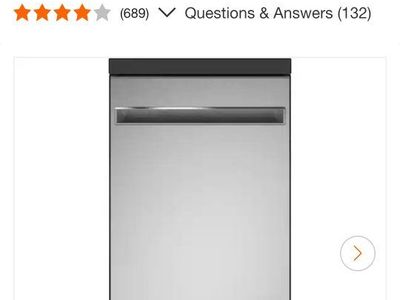 GE Portable Dishwasher