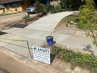 Patio Construction | Concrete Flatwork | Curbing
