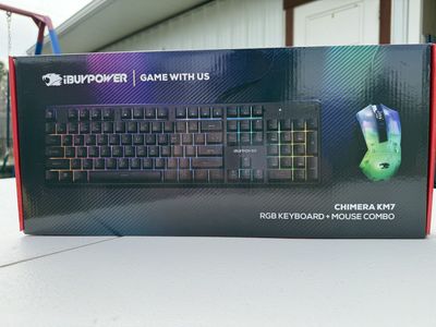 iBUYPOWER RBG keyboard + mouse combo