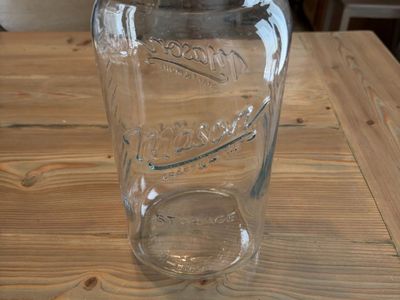 XL 152oz Mason storage Jar