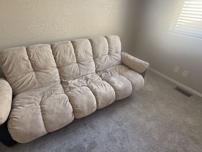 Suede Futon