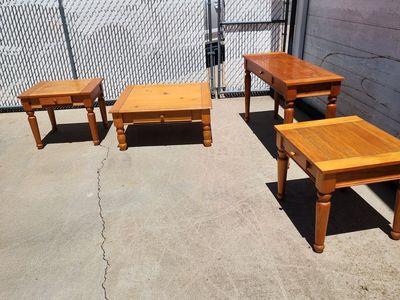 Coffee table end tables