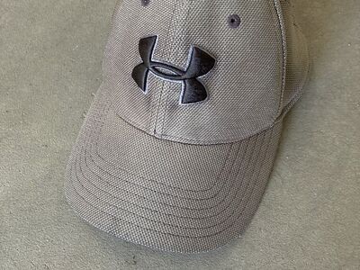 Under Armour golf hat grey M/L sell or trade