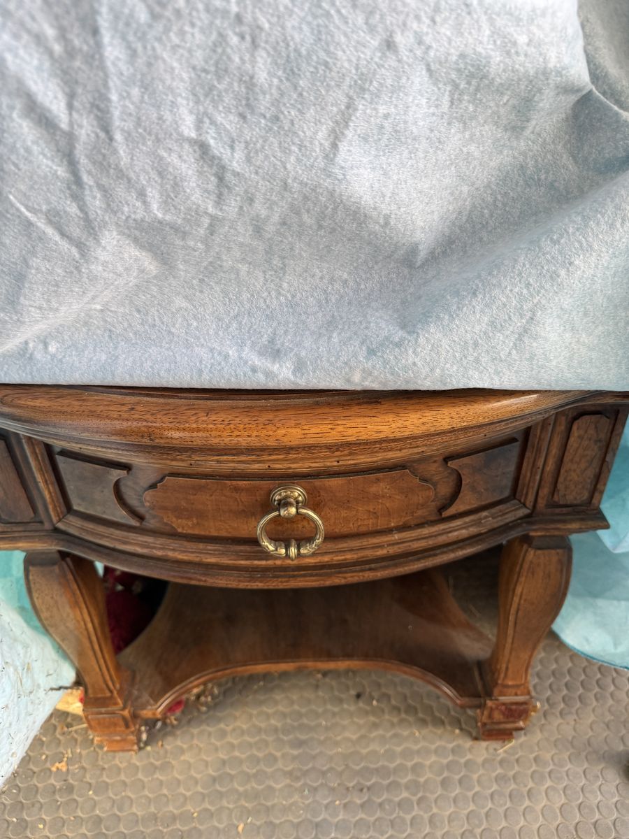 Nice Vintage Wooden End Table