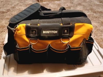 Bostitch 20-inch Tool Bag. in good condition. Only used at home.