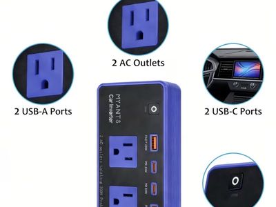 200w car power inverter car plug adapter