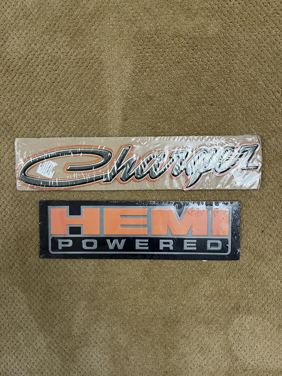 Hemi and Charger - Man Cave Signs