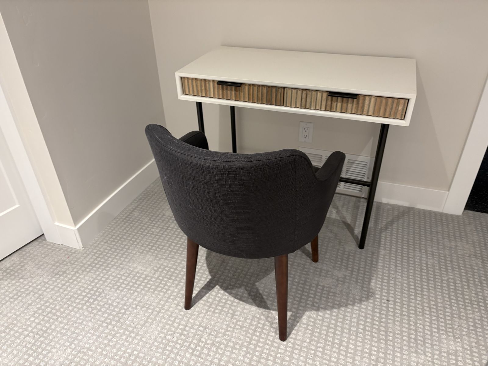 West Elm Desk with Chair