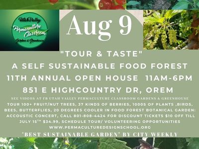 Come Harvest Berries, Grapes, Fruit, Herbs learn to Process