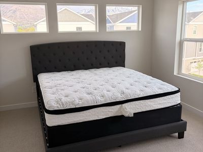 Charcoal King Bed Frame