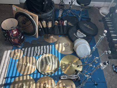 Pearl vision drum set