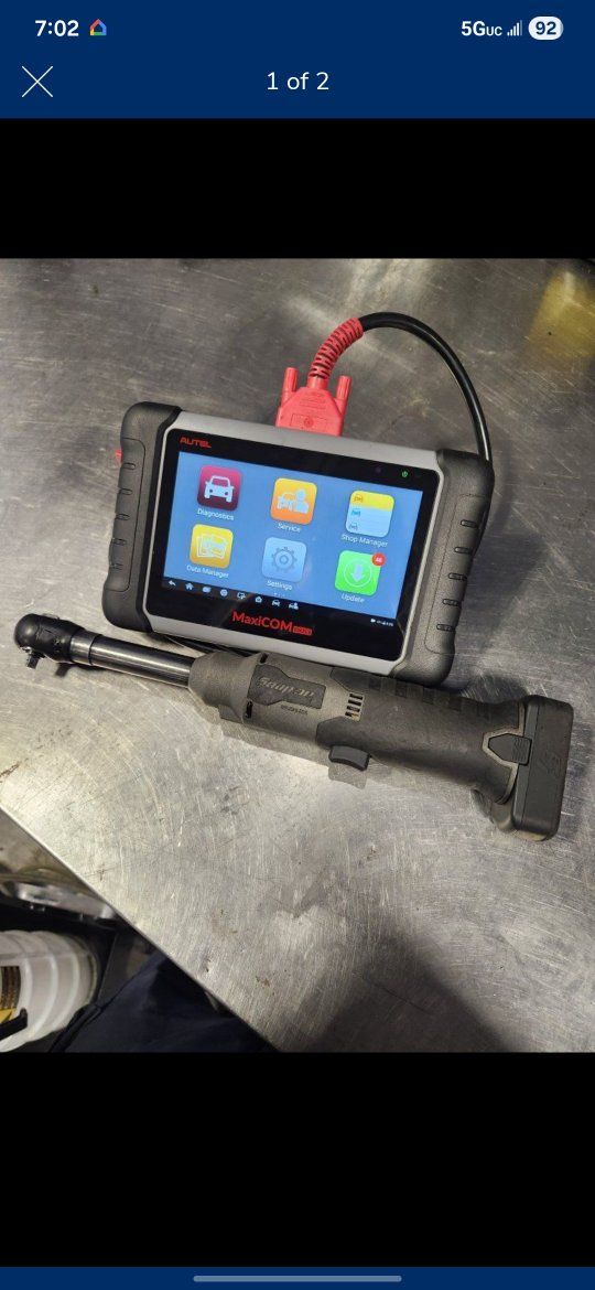 Auto tech tools. snap on autel scanner