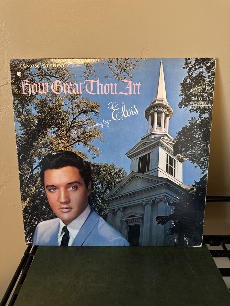 Elvis Presley How Great Thou Art Vinyl LP RCA Victor Stereo LSP-3758