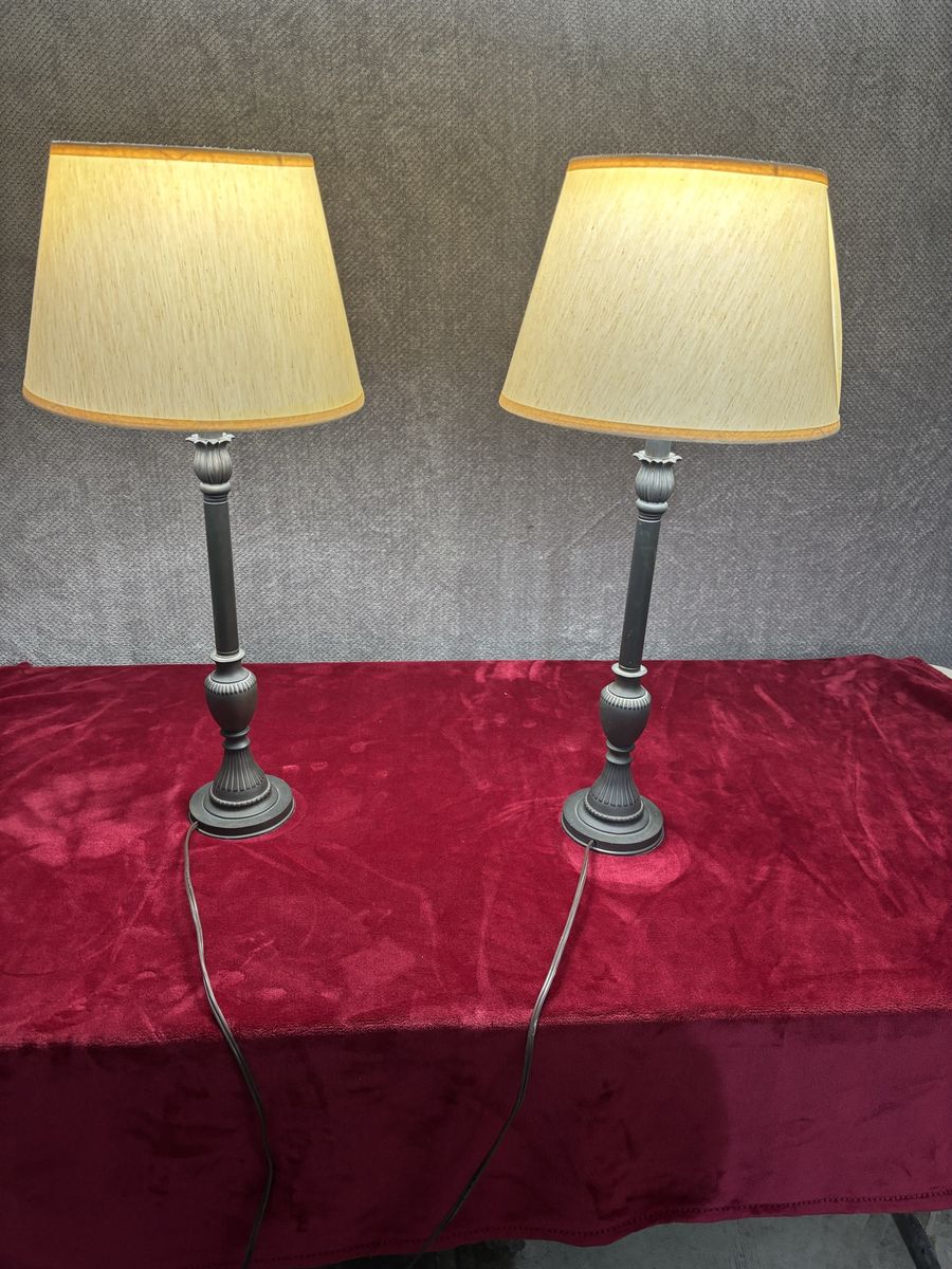 2 TableLamps  25.00 obo