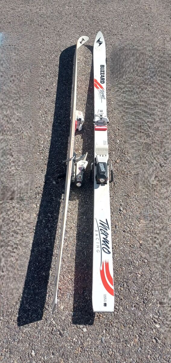 Winter Snow Skis and Bindings