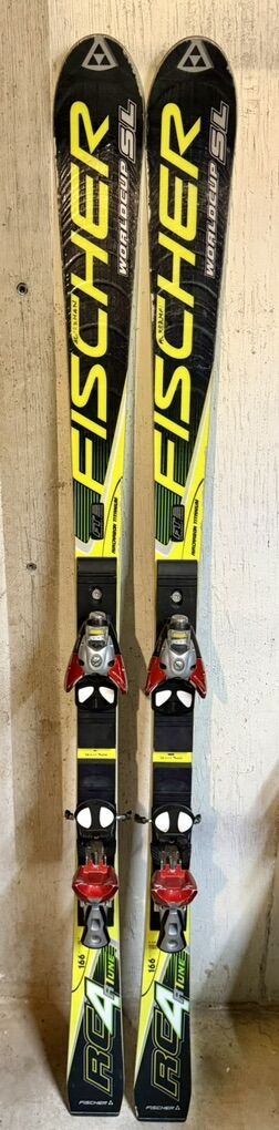 Fischer RCA 166 World Cup SL Slalom Skis