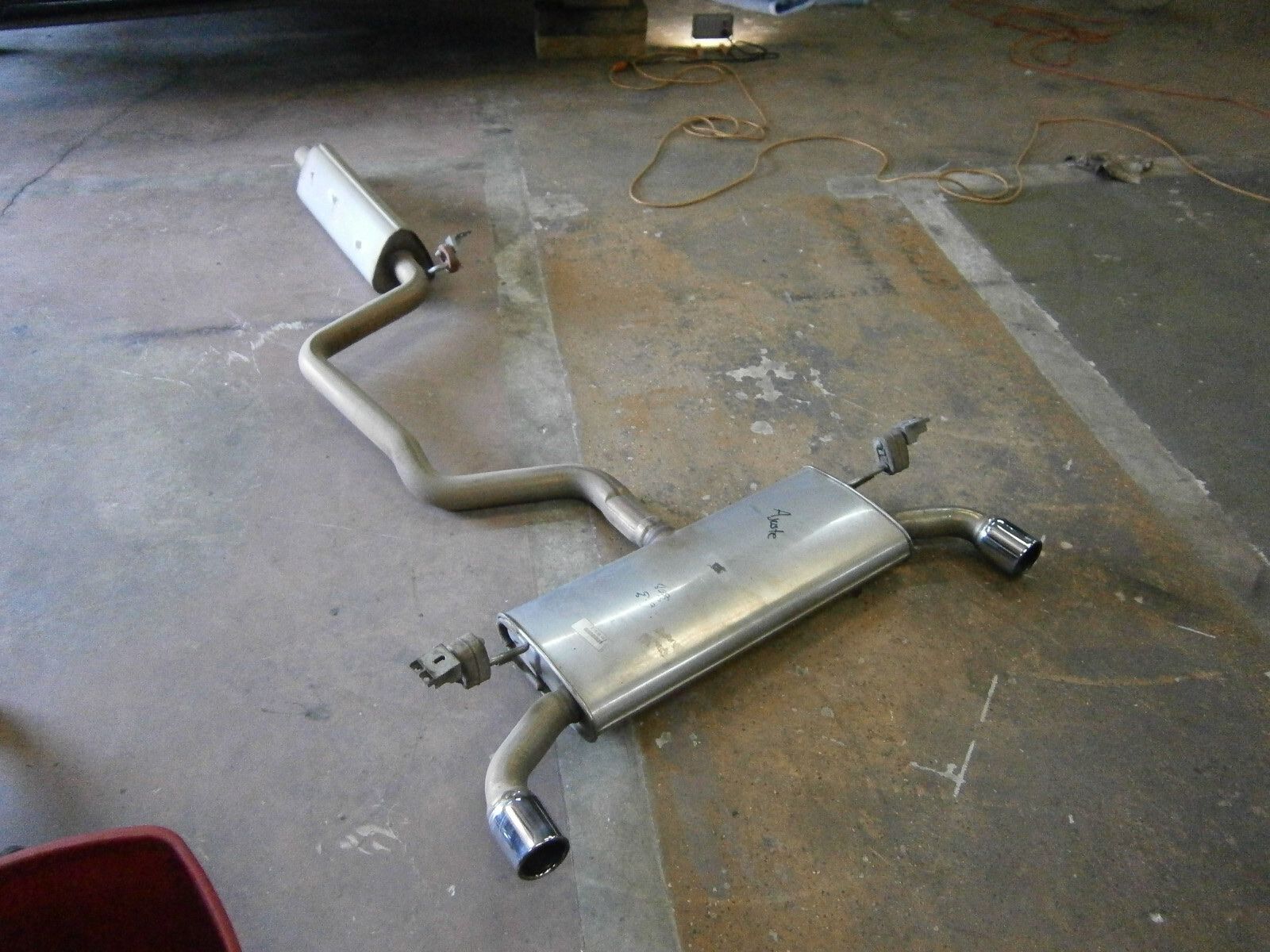 Mk7 GTI OEM down pipe and exhaust