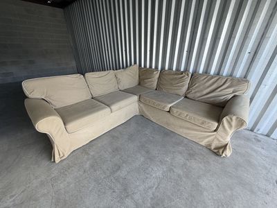 Tan 3 piece sectional - Free delivery!