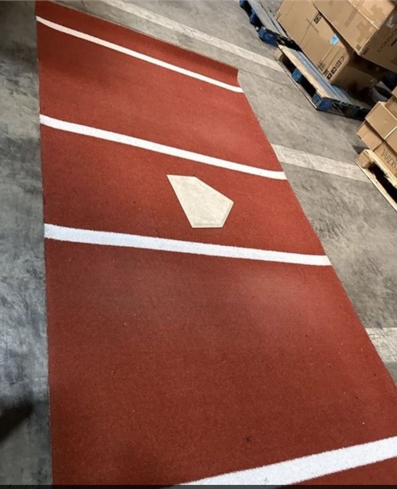 ON DECK SPORTS 6’ X 12’  Baseball Batters Box