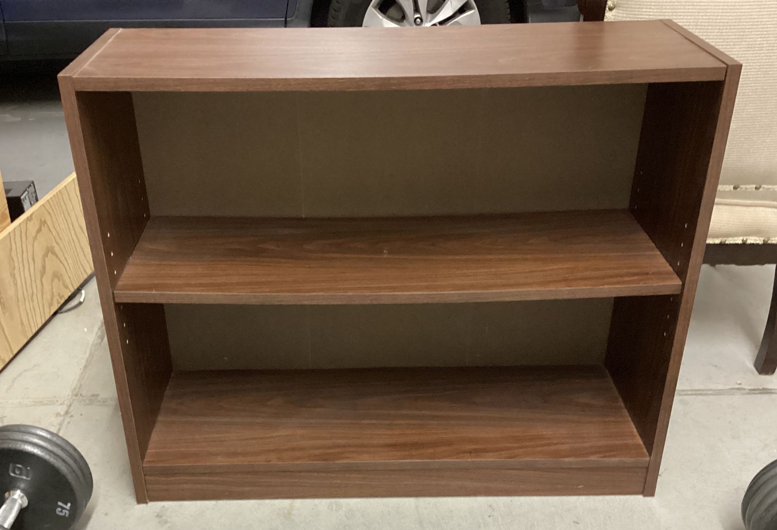 Adjustable Two-Shelf Bookcase