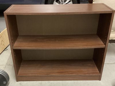 Adjustable Two-Shelf Bookcase