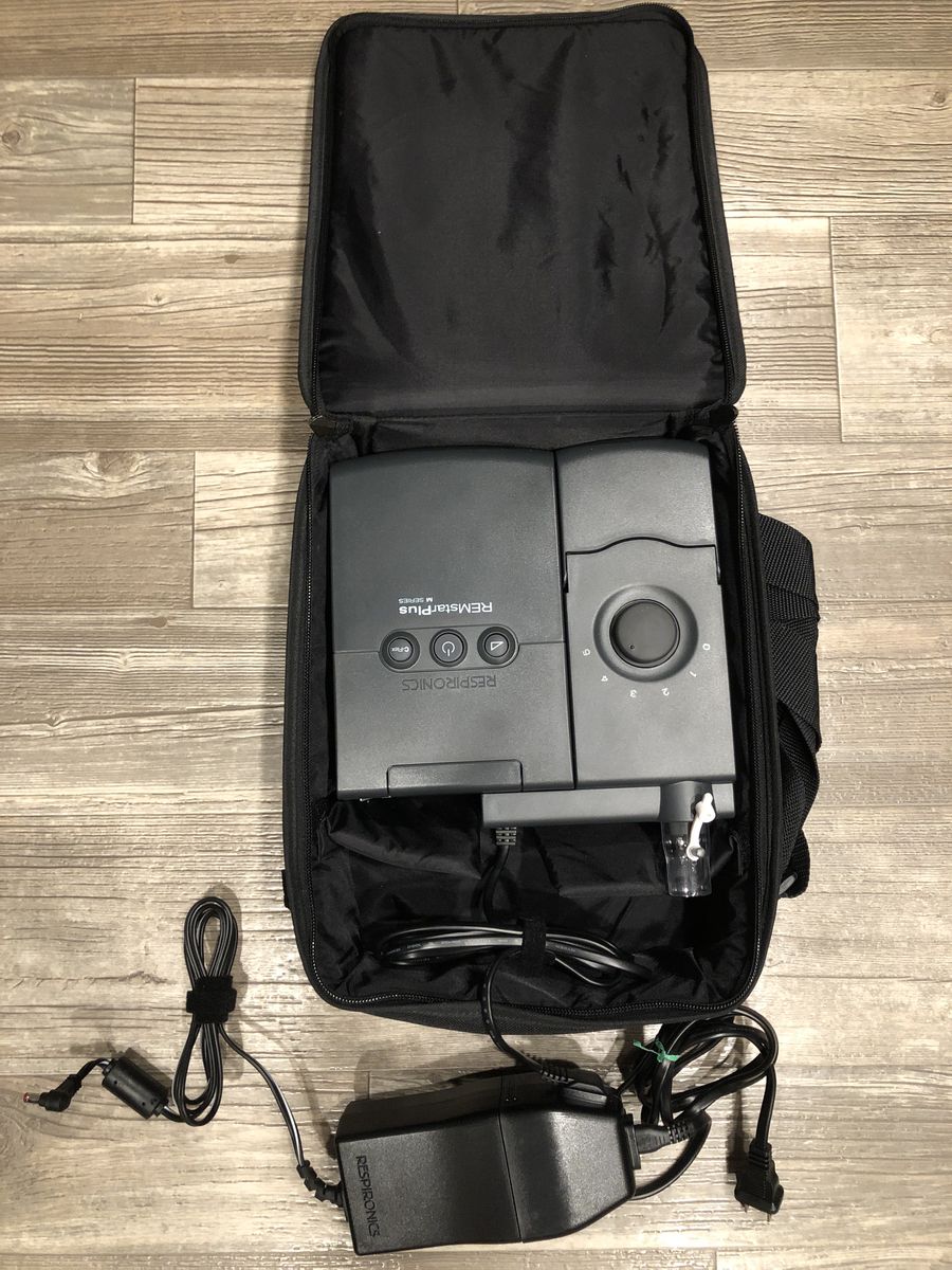 BRAND NEW CPAP “Respironics REMstar Plus M Series with Heated Humidifier & Case