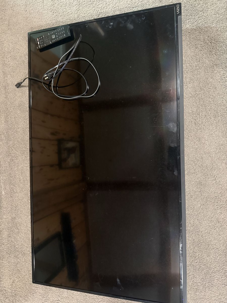 Vizio Flat Screen TV with Remote and Power Cord
