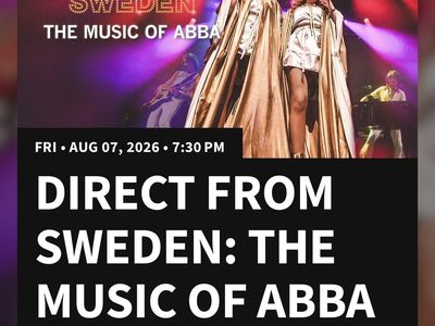 Direct From Sweden: The Music of ABBA Tickets - Sandy Amphitheater (Aug 7&8, 2026)