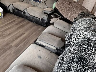 sectional w recliners