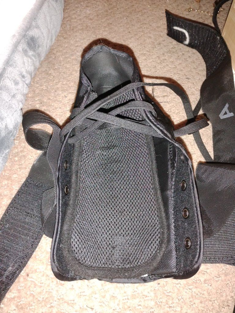 ProCare DJO LLC Ankle Brace, Black, Size Small, Lace-Up Support