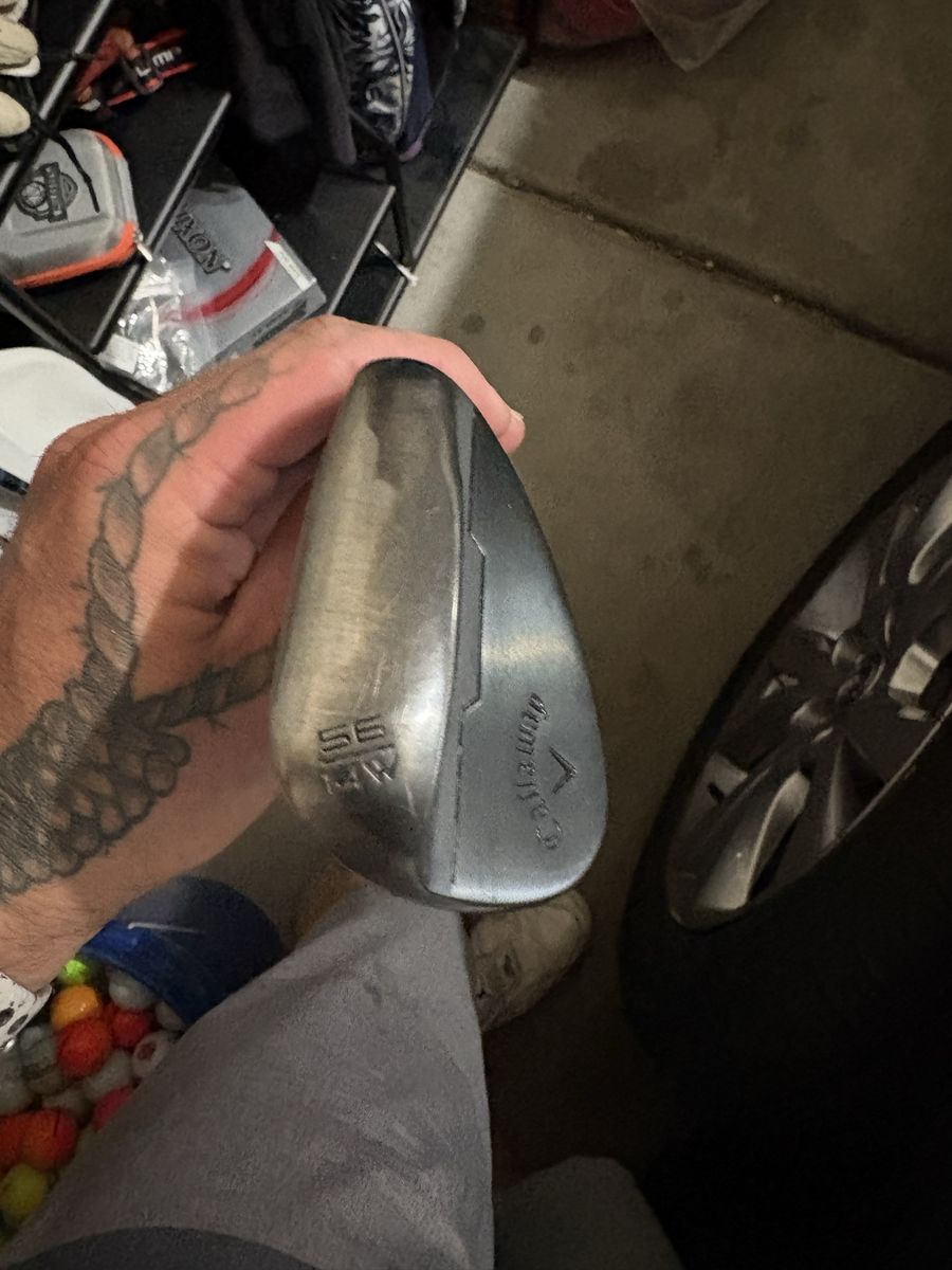 Callaway opus black 55* and blue 60*