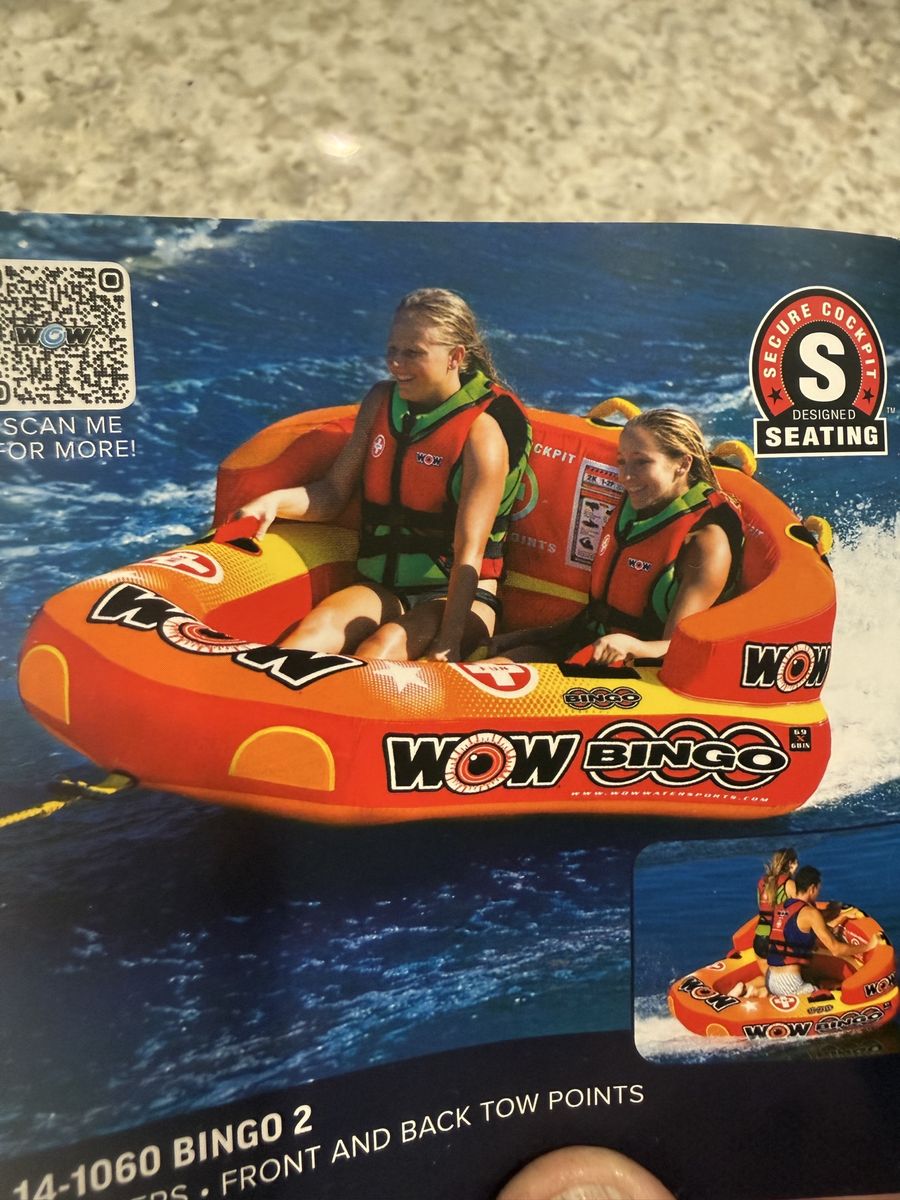 WOW Bingo 2 Towable Tube Boating