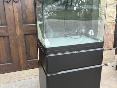 Red Sea Max aquarium, cabinet, compressor, dolly